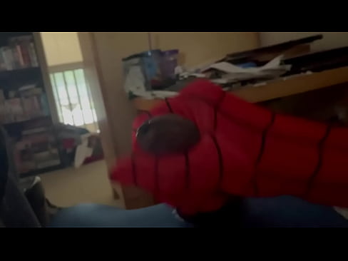 Spider-Man faps off to MJ