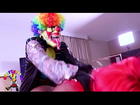 Clown fucks pornstar on Halloween