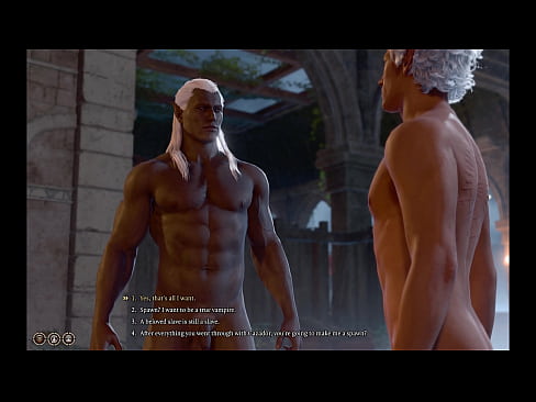 BG3 Naked Cutscenes: Astarion Gay Romance