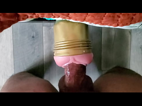 BBC playing with fleshlight pocket pussy request video for sexy milf