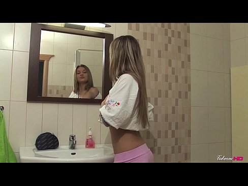 Fedorovhd russian teen Gabriella shower her sexy body