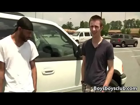 Blacks On Boys - Interracial Hardcore Bareback Sex Video 12