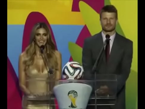 World Football Fernanda Lima Will Steal the Show at Brazil World Cup 2014 Draw NEWS IMAGENS