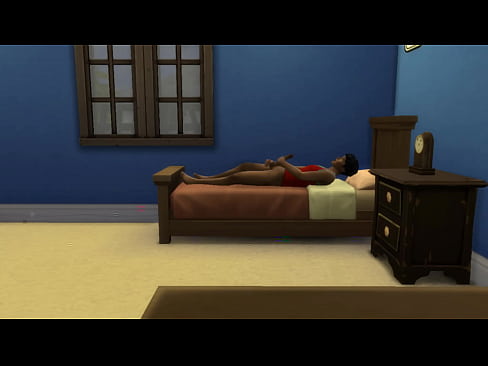 Punheta em casa (The Sims)