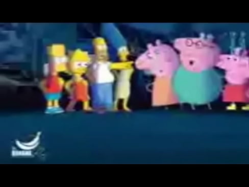 LA FAMILIA SIMPSON CONTRA LA FAMILIA DE PEPPA PIG