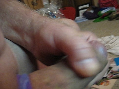 65 yrold Grandpa Hottang69 jacking off small cock; squirting cum closeup!