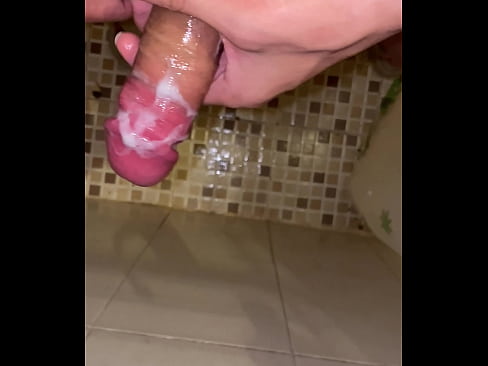 Cum in the shower