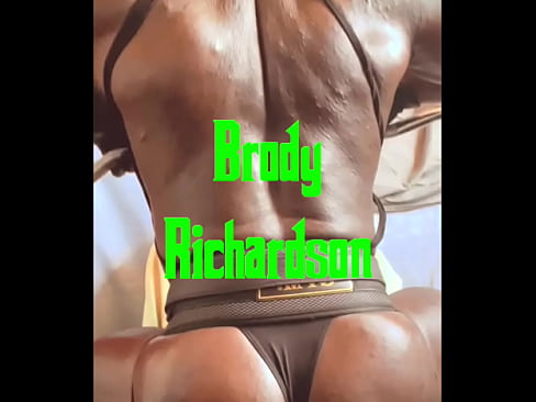 Ebony Muscle Rear Workout Clip