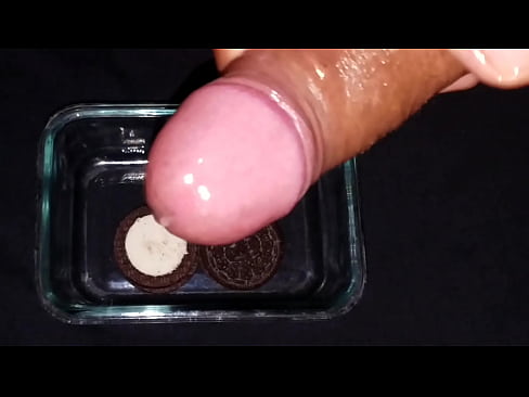 Double stuffed cum oreo.