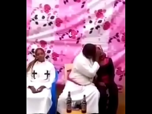 prophet Titto kisses his wife and maid for biblical love to all