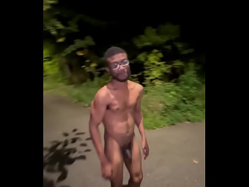 Nighttime Nude Walk While Cold