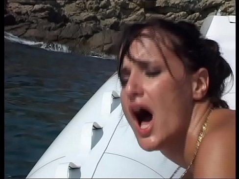 Sexy slut slammed in a boat!