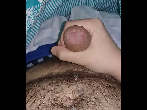 Handjob with huge cumshot