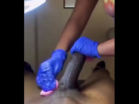 My pubic hair getting waxed