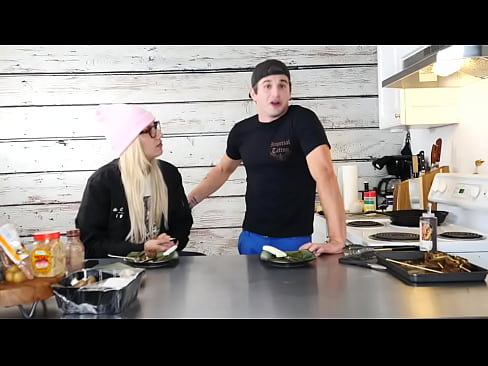 "Puddles first cooking show"