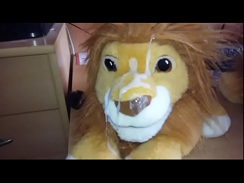 lion plush mufasa cum