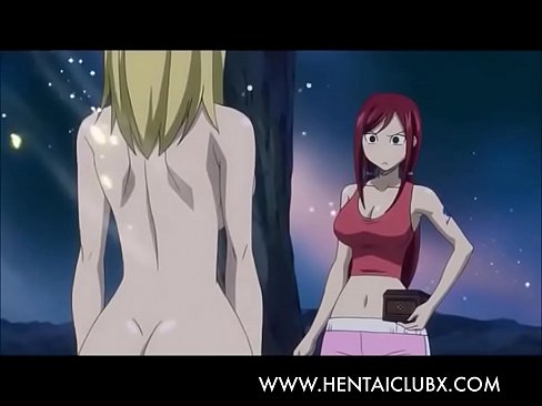 anime girls Fairy Tail ova 1  2 Funny moments sexy