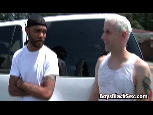 BlacksOnBoys -Gay Interracial Bareback Fuck Scene 07