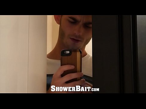 ShowerBait Tight booty fuck with Str8 Zak Bishop and Vincent James