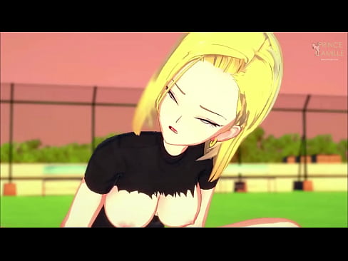 ANDROID 18 LOVES COWGIRL POSITION