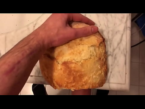 Bread fucking masturbation submission of bread