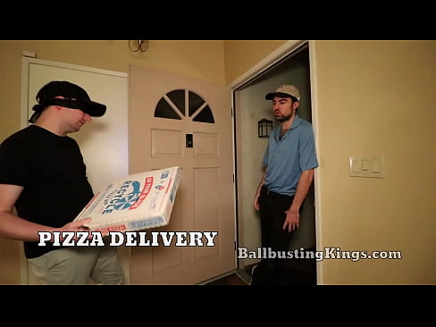 Pizza Delivery BallbustingKings.com We make the most intense male male ball busting content. Watch us play and you will see what makes us Ball busting kings.