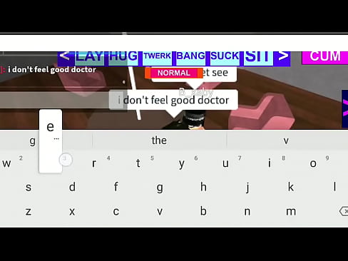 Sexy Roblox doctor Has her way with the patient