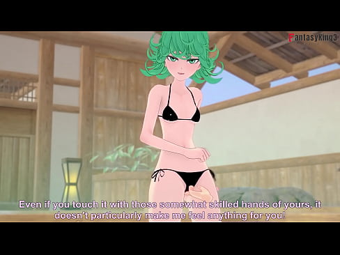 Tatsumaki fucking in the hot springs