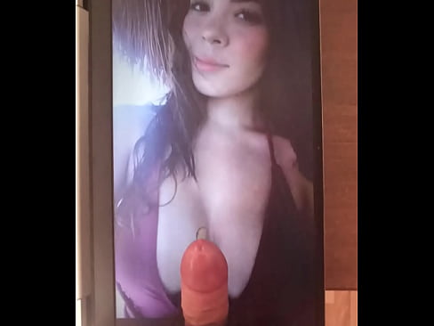 Mexican streamer Danyancat getting cummed on her big tits and face