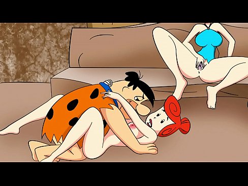 Isso a TV não mostra. Suruba com os Flintstones