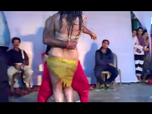 Hot Indian Girl Dancing on Stage