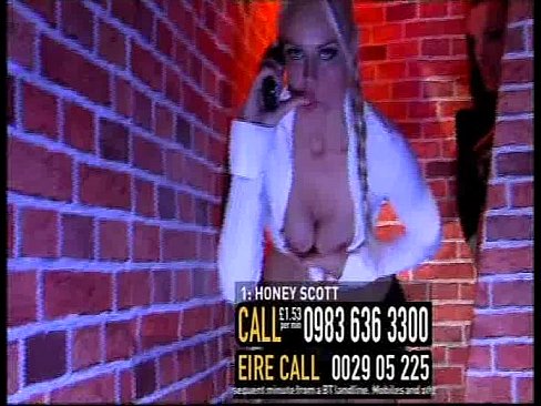 Honey Scott with Ani James UK TV phone sex babes TVX Part 4