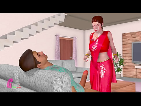 Indian 3D Animated Bhabi Fucked by her Devar Badly