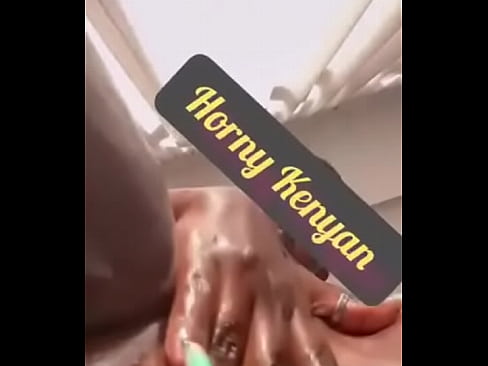 Horny Kenyan pussy masterbation enjoy figured over night