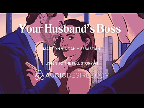 Husband let's me fuck his boss [asmr porn]