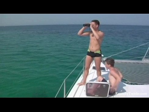 Young Sailors Outdoor Dirty Fuck