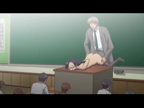 Little Brunette Student Try Anal At School [ HENTAI ]