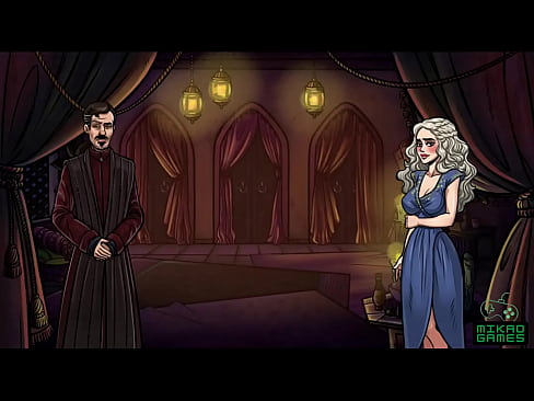 Jogo parodia de Game of Thrones, Daenerys promete show de strip-tease