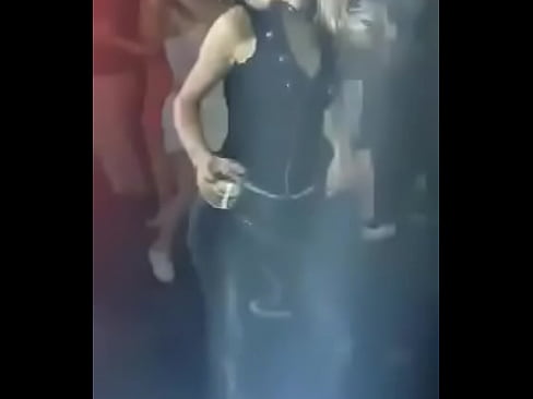 Dancing in black leather