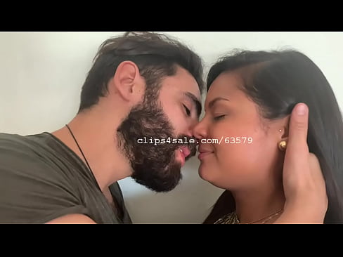 Sexy Bearded Man and Princess Kissing