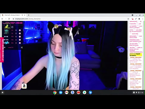 hentai performs on cam