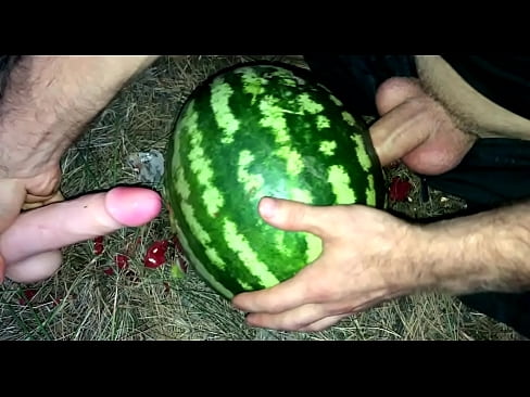 Russian criminal found a talking watermelon and shoved his penis into its hole