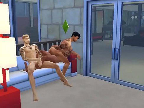 4 cocks to 3 pussies (The sims 4)