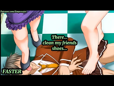 (Hentai JOI) Public Shame Fantasy with a Group of Dominant Mistresses