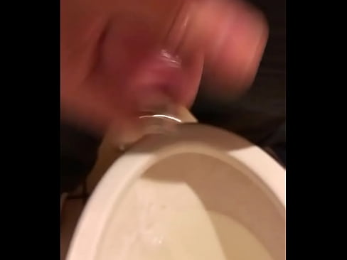 Peeing for my lube to cum