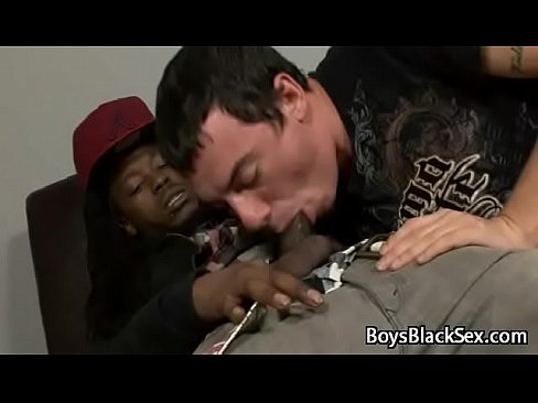Blacks On Boys - Gay Interracial Rough Fuck Video 04
