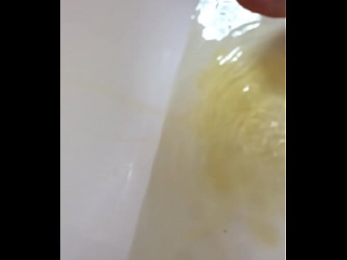 Pissing in my bath tub and playing