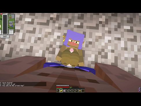 Minecraft|Sex Mod|Fucking a goblin with big tits and loves dick and giving paizuri