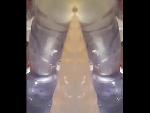 Explore how a lowered wall mirror can help guide Double Penetration of my Penis3D in my assignment with one of two 8 inch DildoAnusPanoramaLieHassockMIRR then Triple Penetration with both DongShFkCleHaanMuleOpenToeMIRR plus my Dick