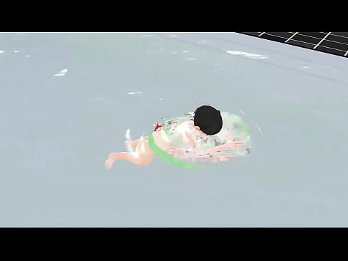 レオ【ぽろり】変態極小マイクロ水着で泳いだらポロりしまくり【マイクロビキニ】